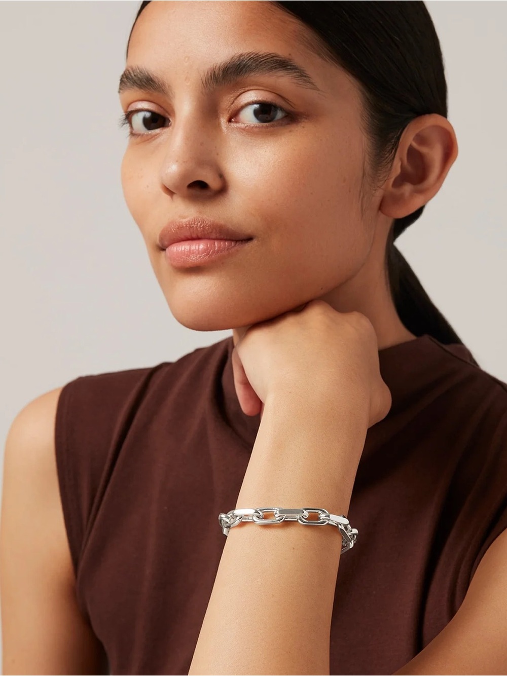 Jenny Bird Loire Silver Bracelet